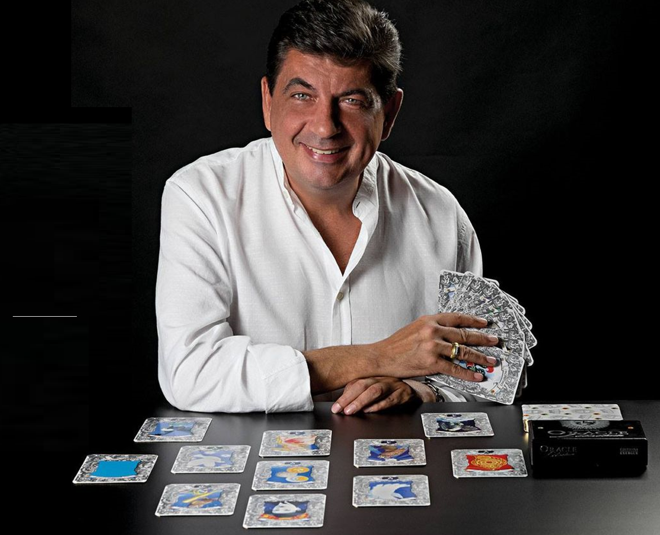 Miguel de Sousa com o Oráculo
